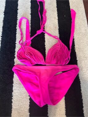 PQ Swim Hot Pink Set